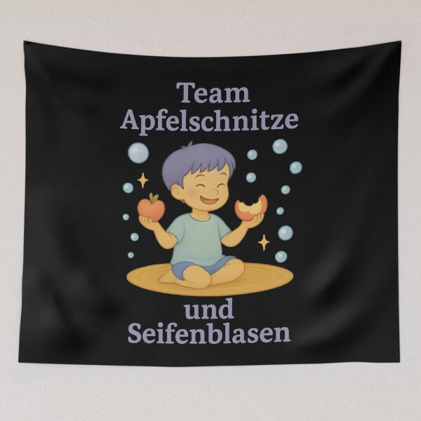 Item preview, Team Apple Slices And Bubbles Kindergarten designed and sold by LuminOrb.
