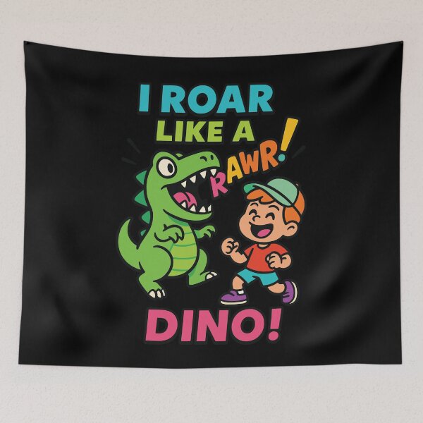 Item preview, I Roar Like A Raawr Dino Children's Joy designed and sold by LuminOrb.