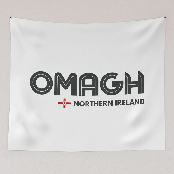 Item preview, Omagh - Northern Ireland  designed and sold by Sketch-Shack.