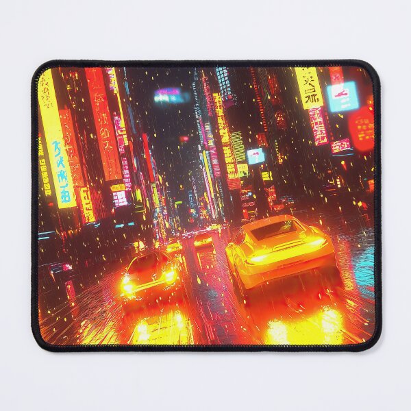 Item preview, Tokyo Night Drive - Sports cars racing at night designed and sold by TheArtistOf2022.