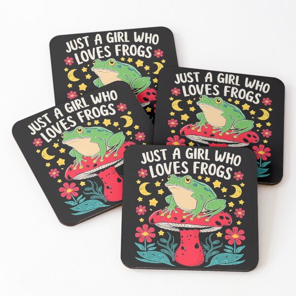 Item preview,   Vibrant Love Frogs Illustration with Whimsical Elements designed and sold by AnimalAirtistry.