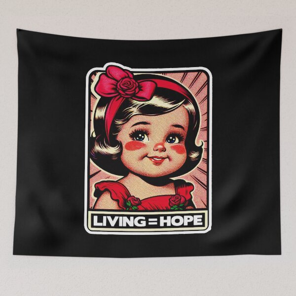 Item preview, Ecclesiastes 9:4 The Living Has Hope designed and sold by plushism.