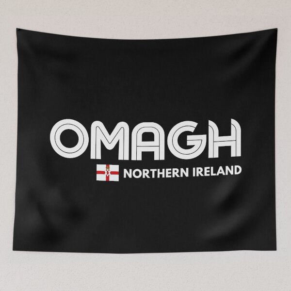 Item preview, Omagh - Northern Ireland  designed and sold by Sketch-Shack.