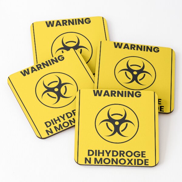 Item preview, Warning: I’m Full of Dihydrogen Monoxide designed and sold by Golden Reels.