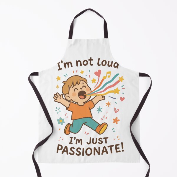Item preview, I'm Not Loud I'm Just Passionate Kindergarten designed and sold by LuminOrb.