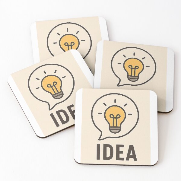 Item preview, Idea brillante: diseño de bombilla minimalista para mentes creativas designed and sold by JuliJoy.