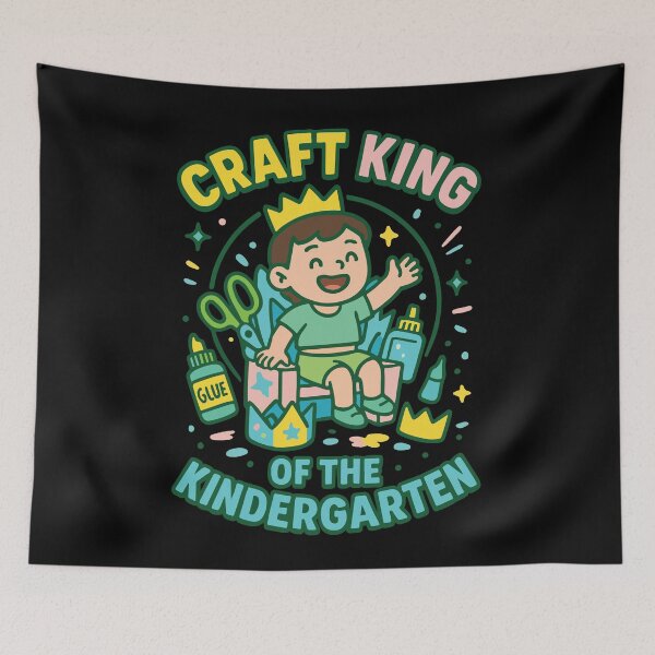 Item preview, Craft King Kindergarten Artist Saying designed and sold by LuminOrb.