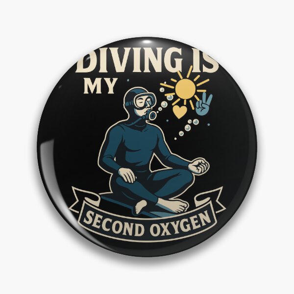 Item preview, Taucher Diving Is My Second Oxygen designed and sold by LuminOrb.