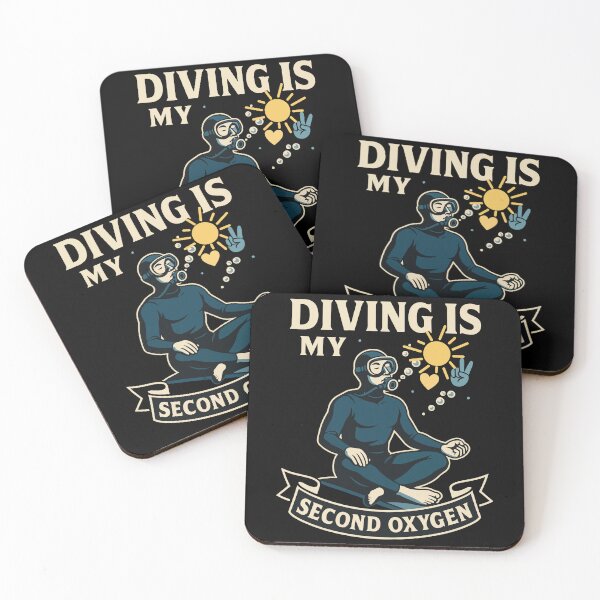 Item preview, Taucher Diving Is My Second Oxygen designed and sold by LuminOrb.