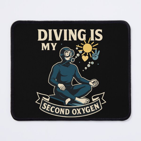 Item preview, Taucher Diving Is My Second Oxygen designed and sold by LuminOrb.