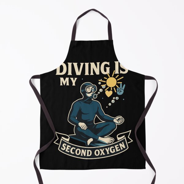 Item preview, Taucher Diving Is My Second Oxygen designed and sold by LuminOrb.