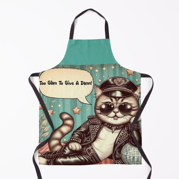Item preview, Leather Catz - Comical Leather Damn Glamorous Daddy Cat Gay Pride Graphic Design designed and sold by ItsAKinkThing.