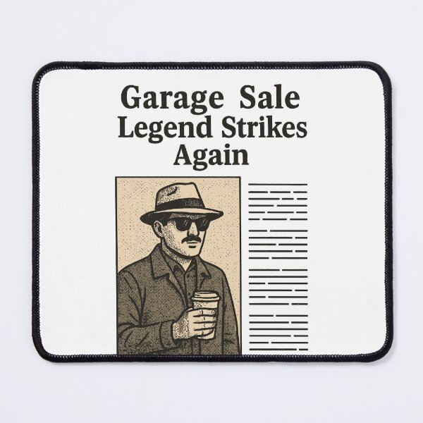 Item preview, Garage Sale Legend Strikes Again Retro Vintage designed and sold by LuminOrb.