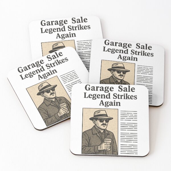 Item preview, Garage Sale Legend Strikes Again Retro Vintage designed and sold by LuminOrb.
