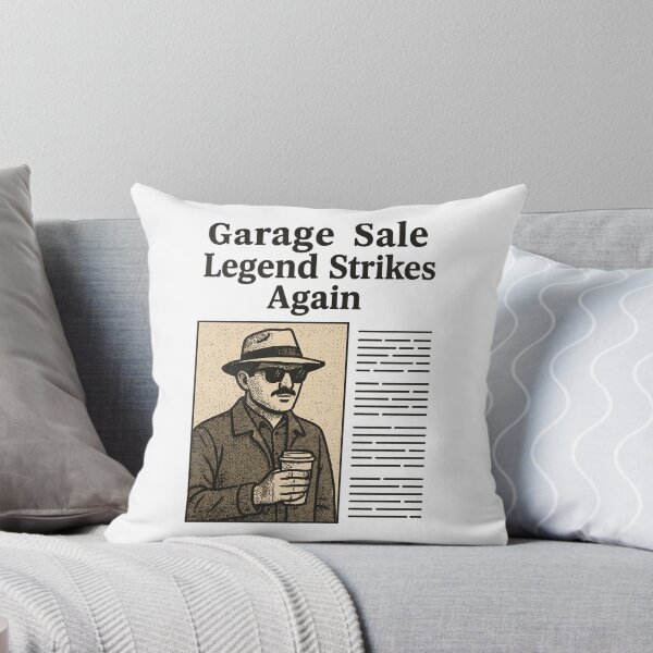 Item preview, Garage Sale Legend Strikes Again Retro Vintage designed and sold by LuminOrb.