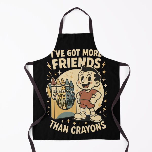 Item preview, More Friends Than Crayons Funnier designed and sold by LuminOrb.