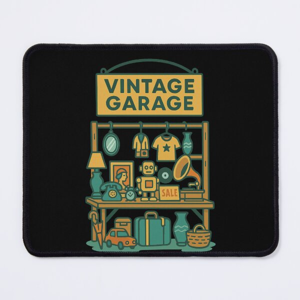 Item preview, Antiquing Vintage Garage Antiques designed and sold by LuminOrb.