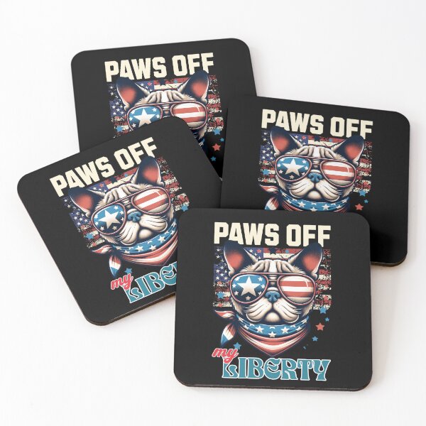 Item preview, Paws off My Liberty - USA - 4th of July - Pet designed and sold by TTeamDesigns.