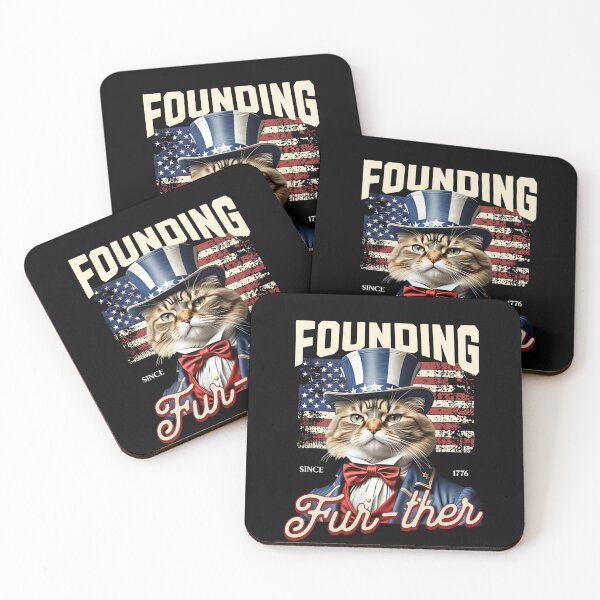 Item preview, Founding Fur-ther - USA - 4th of July - Pet designed and sold by TTeamDesigns.