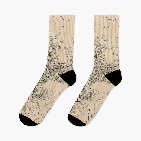 Item preview, Addis Ababa City Map of Ethiopia - Vintage designed and sold by deMAP.