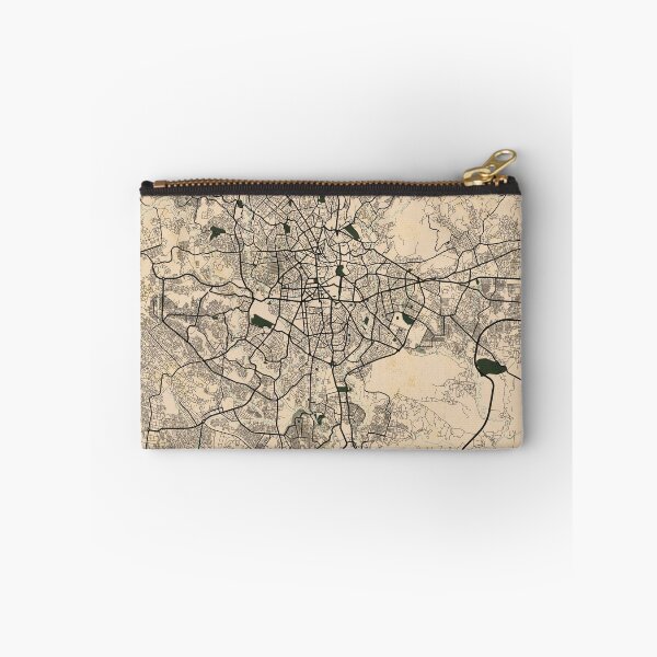 Item preview, Addis Ababa City Map of Ethiopia - Vintage designed and sold by deMAP.