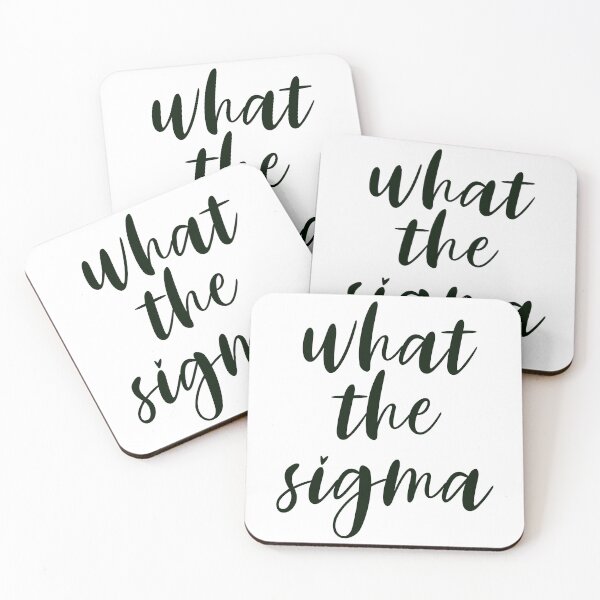 Artikelvorschau, What the Sigma – Feminine Typografie mit Herz-Detail entworfen und verkauft von EmeraldeaDesign.