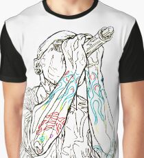 Chester - Pen Sketch Graphic T-Shirt