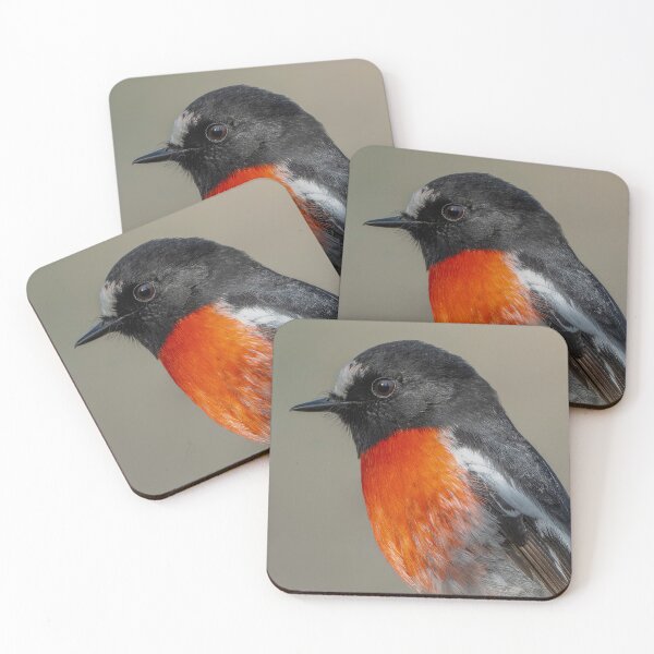Item preview, Male Scarlet Robin designed and sold by Nick Vertsonis.