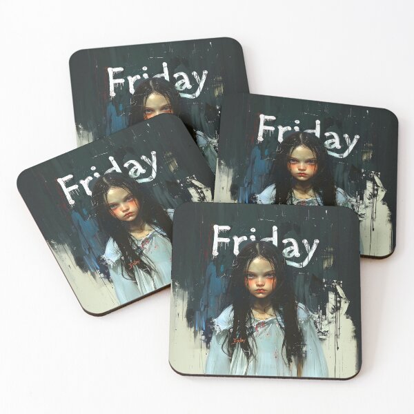 Item preview, Creepy Pretty Girl Gothic Horror designed and sold by ArtbyJustis.