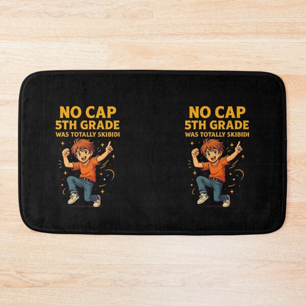 Item preview, No Cap 5th Grade Was Totally Skibidi designed and sold by TrendsLook.