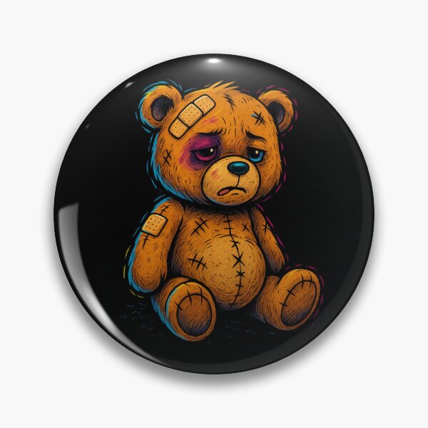 Item preview, Wounded Teddy – A Colorful Symbol of Hope designed and sold by Floter80.