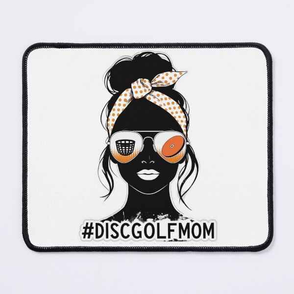 Item preview, Disc Golf Mom – Edgy Black & White Retro Style designed and sold by fantasyy.