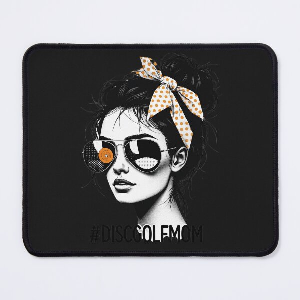 Item preview, Disc Golf Mom – Classy Retro Black & White Look designed and sold by fantasyy.