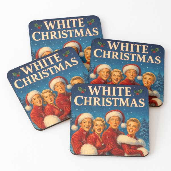 Item preview, White Christmas Movie Classic Retro Holiday Art designed and sold by Retr0Tshirts.