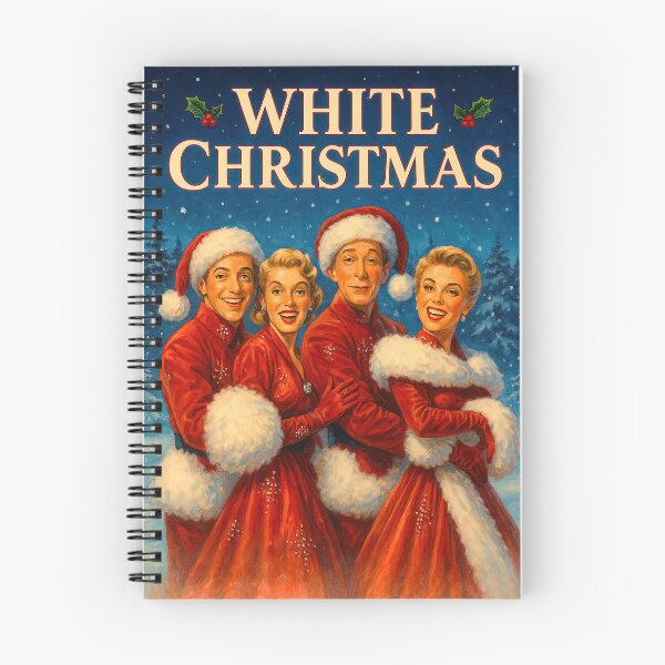 Item preview, White Christmas Movie Classic Retro Holiday Art designed and sold by Retr0Tshirts.