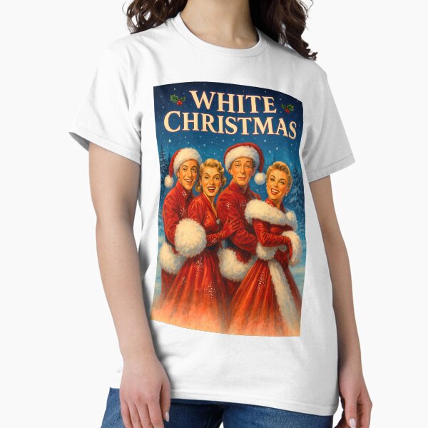 Item preview, White Christmas Movie Classic Retro Holiday Art designed and sold by Retr0Tshirts.