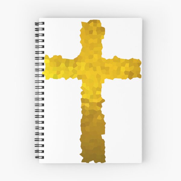 Item preview, Crucifix crystal pixels gold. designed and sold by moths-minor.