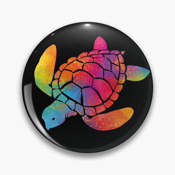 Item preview, Rainbow terrapin designed and sold by DreamVibeDSGNS.
