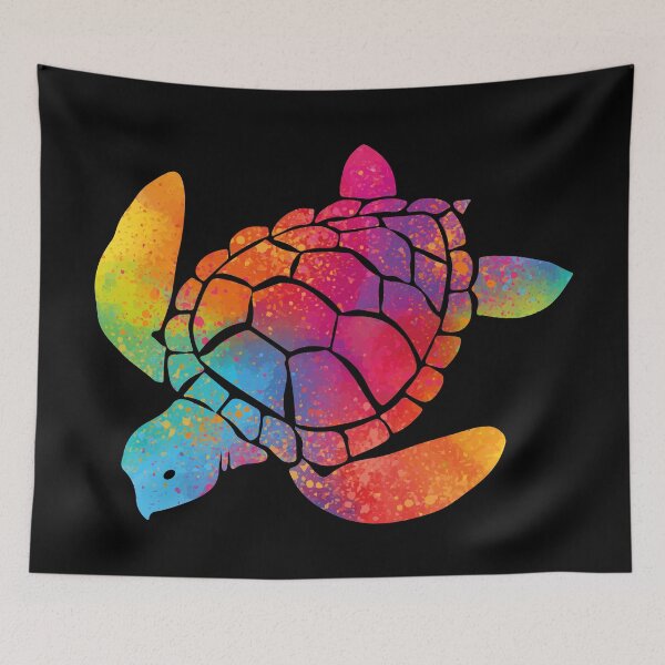 Item preview, Rainbow terrapin designed and sold by DreamVibeDSGNS.