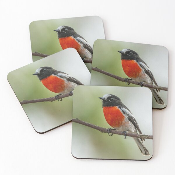 Item preview, Male Scarlet Robin designed and sold by Nick Vertsonis.