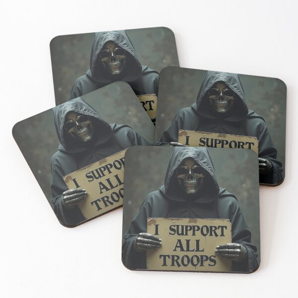Item preview, I support all troops 3 designed and sold by TeezyDezignes.