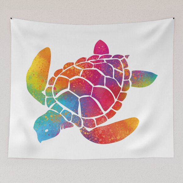 Item preview, Rainbow terrapin designed and sold by DreamVibeDSGNS.