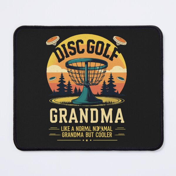 Item preview, Disc Golf Grandma Retro – Vintage Disc Golf Basket Design designed and sold by fantasyy.