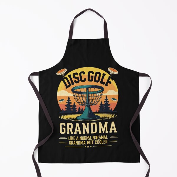 Item preview, Disc Golf Grandma Retro – Vintage Disc Golf Basket Design designed and sold by fantasyy.