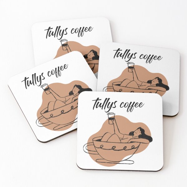 Item preview, tullys coffee, DRAW DESIGN designed and sold by YONKO STORE.