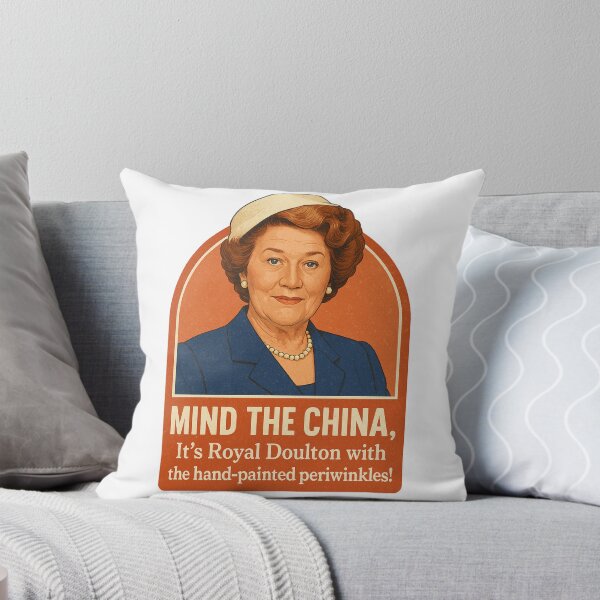 Item preview, Mind the China – Hyacinth Bucket’s Royal Doulton Quote designed and sold by Golden Reels.