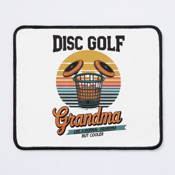 Item preview, Disc Golf Grandma Retro Sunset – Colorful Disc Golf Basket designed and sold by fantasyy.
