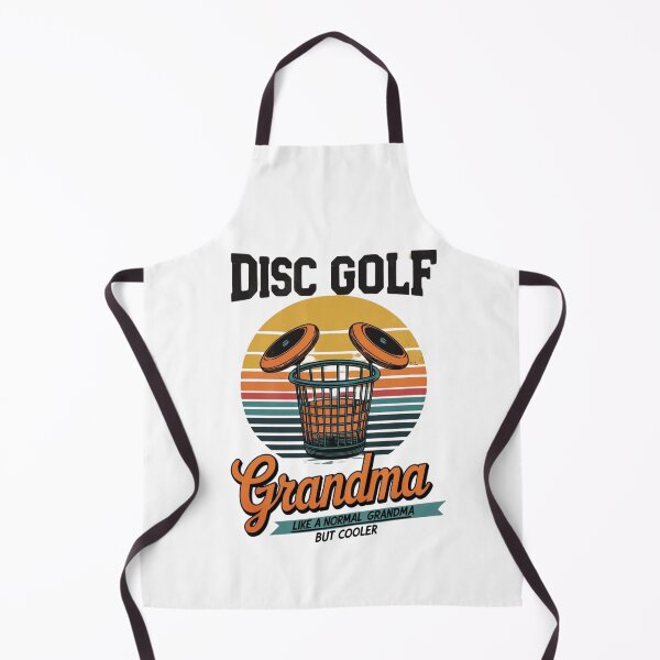 Item preview, Disc Golf Grandma Retro Sunset – Colorful Disc Golf Basket designed and sold by fantasyy.