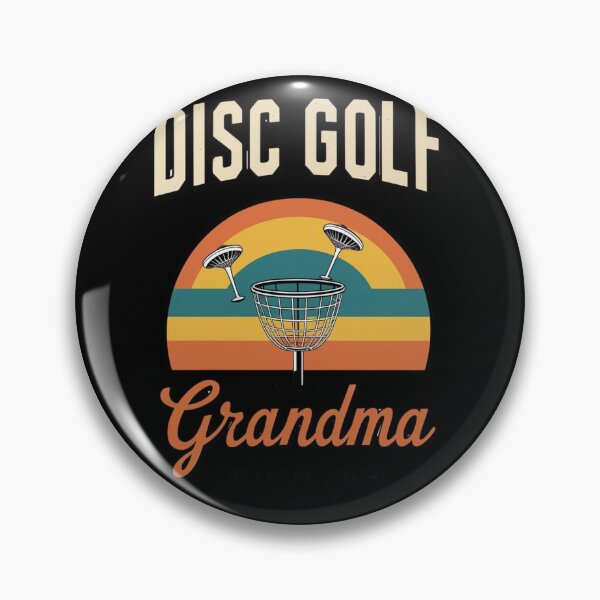 Item preview, Disc Golf Grandma – Colorful Retro Vibes for Cool Grandmas designed and sold by fantasyy.