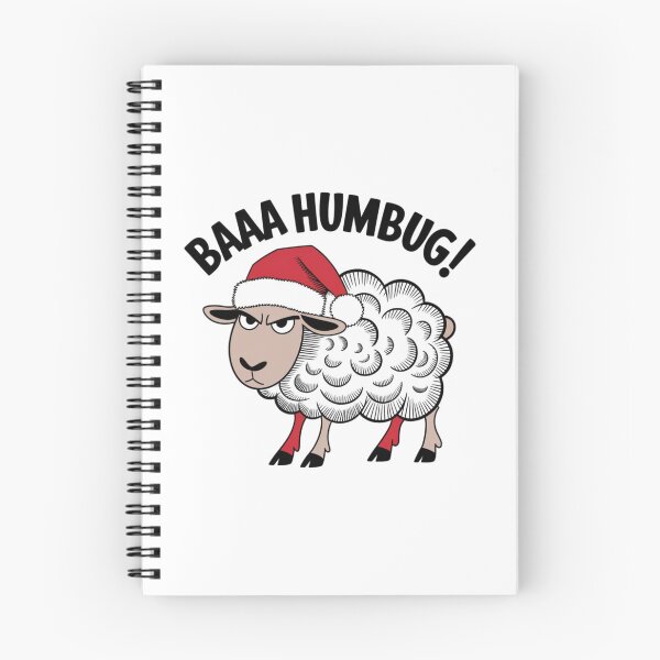 Item preview, Humbug, Angry Sheep, Holiday, Christmas, Xmas, funnyfits70, Humor, Funny, retro, vintage, funny quotes, animal humor, designed and sold by FunnyFits70.
